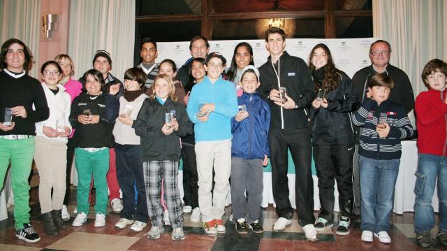 Primeros clasificados en Antequera Golf