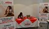 Puerto de la Fundación ANAR en el Campeonato de España Infantil.
